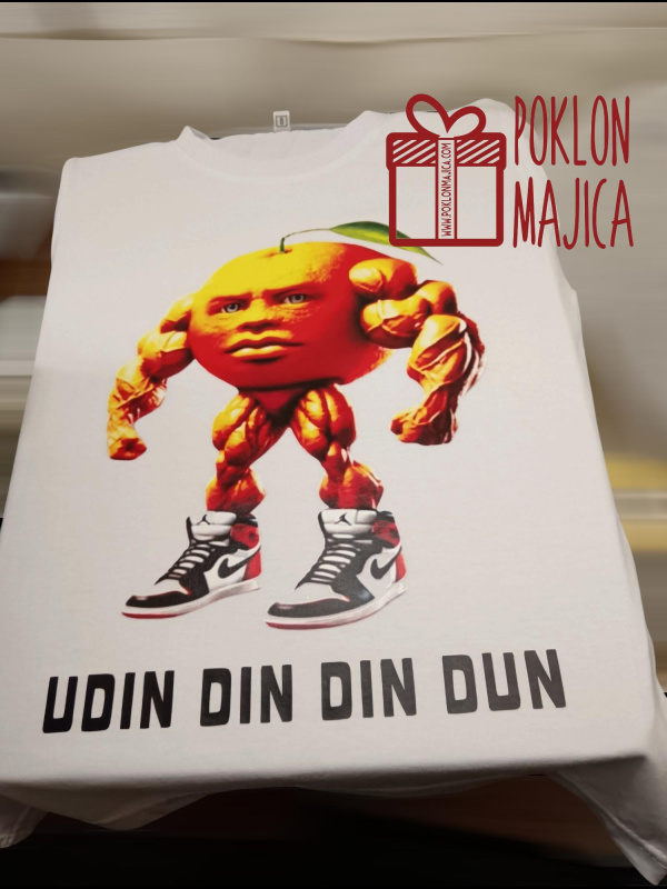 Pokloni za rodjendan  deca/Majice sa stampom za decu/udin din din dun.jpg